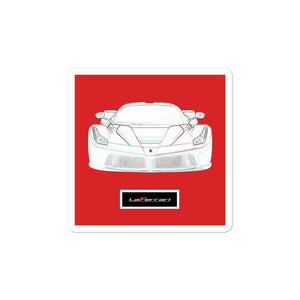 Rosso Corsa LaFerrari Sticker